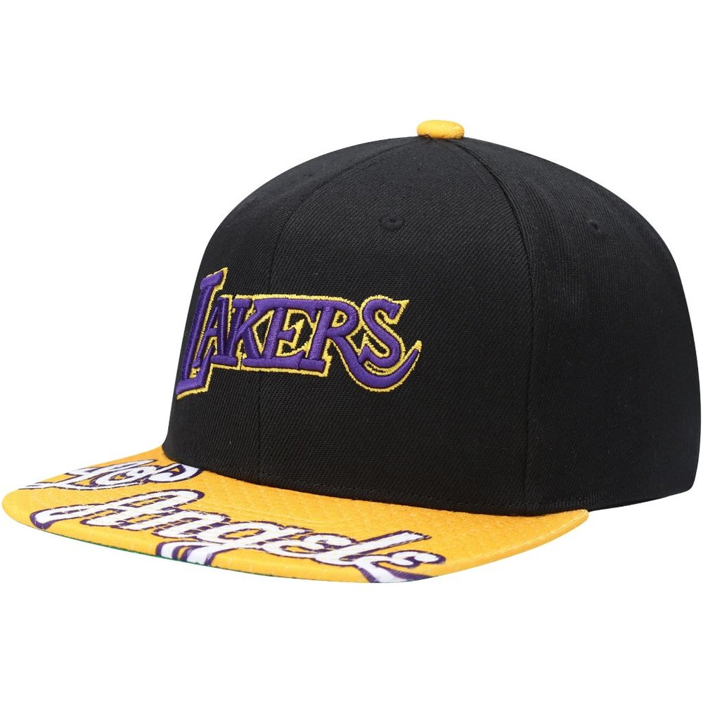 Mitchell & Ness Los Angeles Lakers Retro SNAP Shot Snapback NBA Adjustable Hat